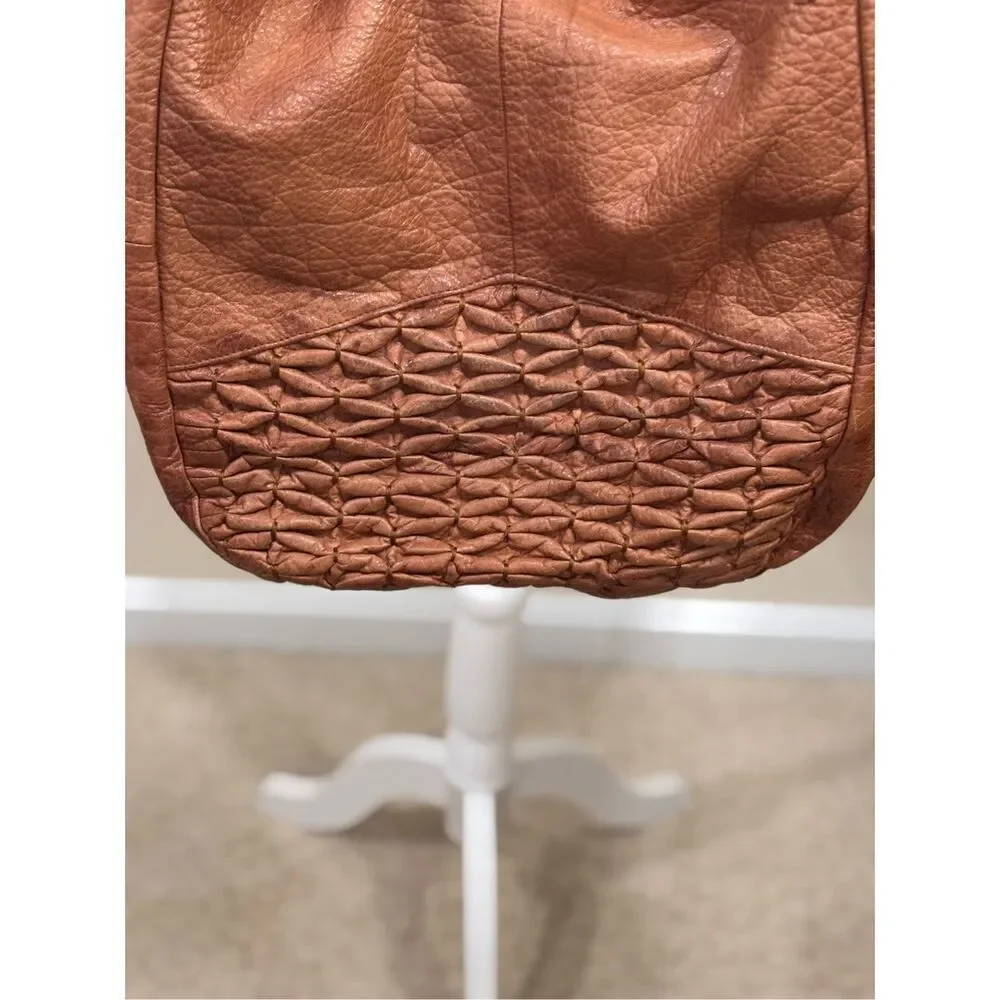 Day & Mood Women's Esther Leather Hobo Crossbody Bag Brown - Picture 5 of 8